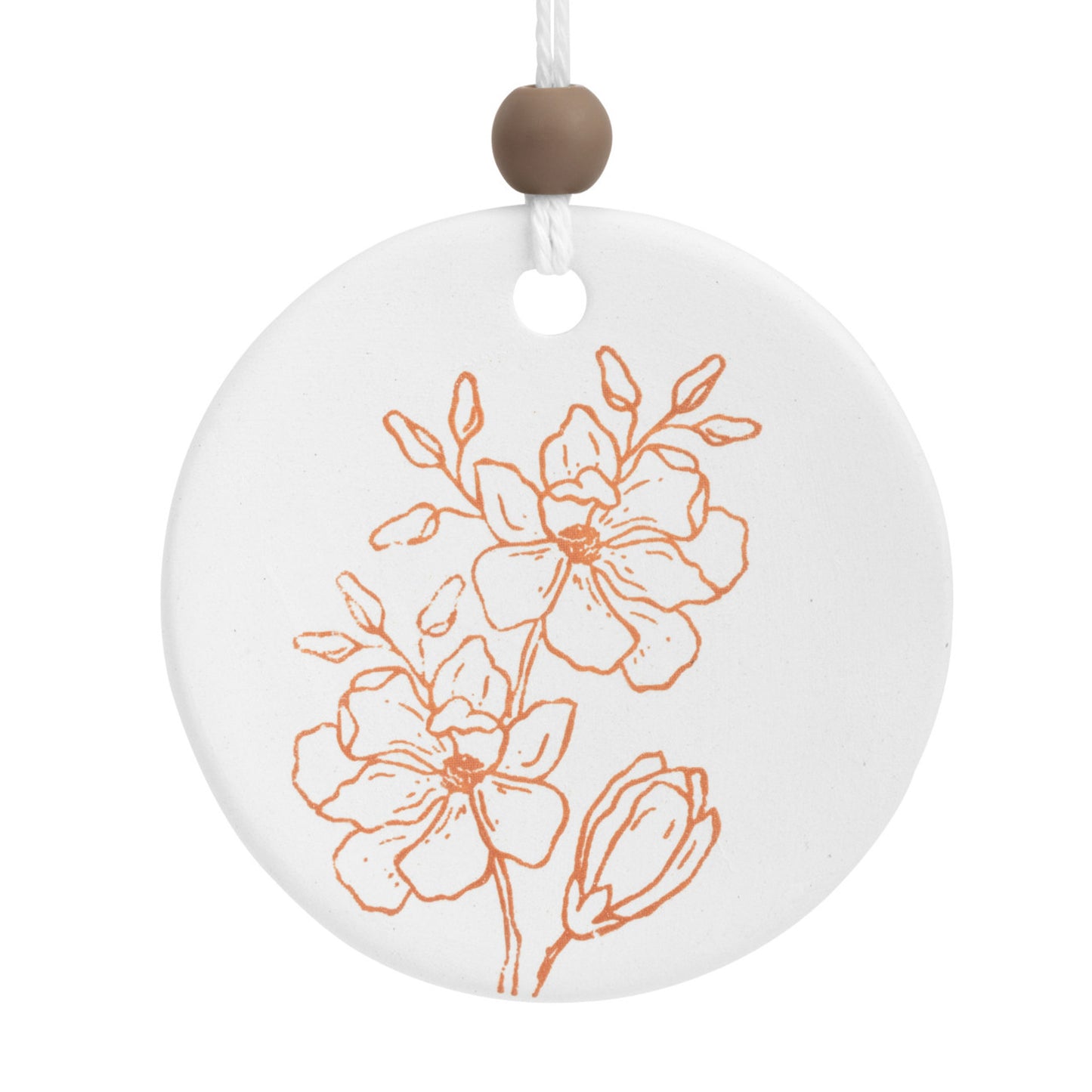 Floral Oil Diffuser Ornament