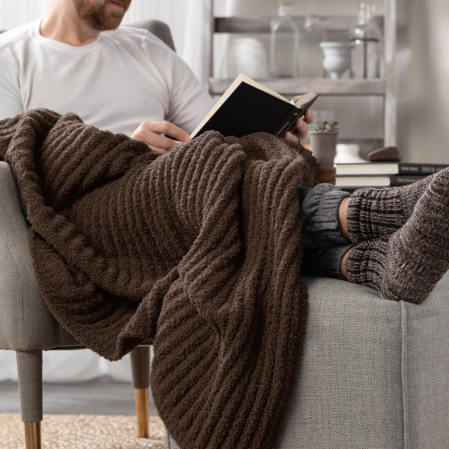 Men's Giving Blanket - Ribbed Fabric