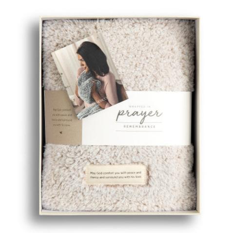 Taupe Prayer Pillow - Remembrance