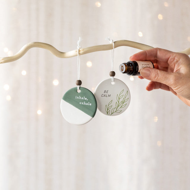 Be Calm Oil Diffuser Ornament